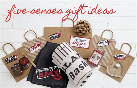 All you have to do is, be sure of what kind of gifts he is into, and which sense you'd if you find our ideas helpful, purchase items from amazon through my suggestions or our website to pay a small unusual gift to us. Unique Five Senses Gift Ideas + Plus Free Printable!