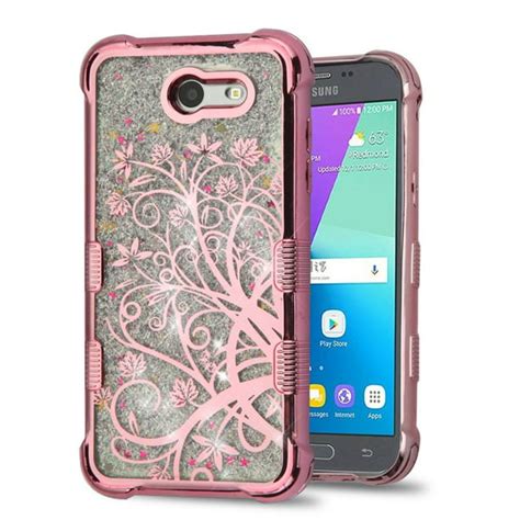 Samsung Galaxy J3 Luna Pro Case By Insten Luxury Quicksand Glitter