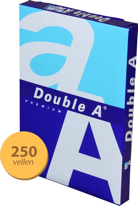 Double A A4 Formaat 250 Vel Papier 80g