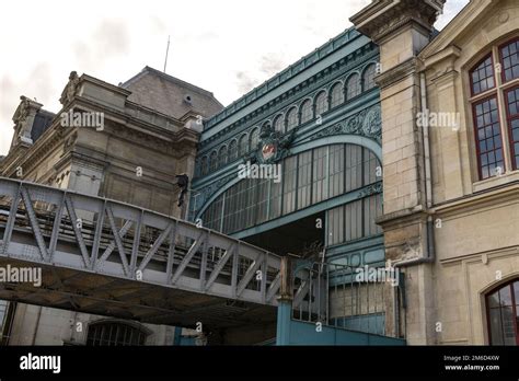 Paris France The Viaduct Of Austerlitz Train Station Stock Photo Alamy