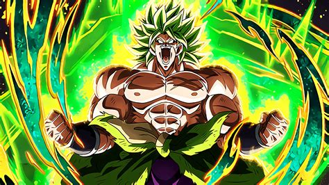 Anime World Broly Unleashing The Legendary Super Saiyan