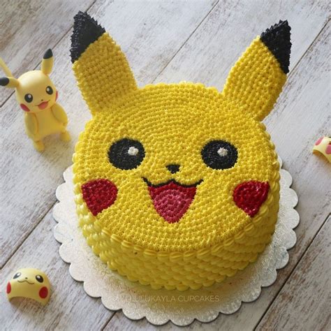 Pikachu Cake Birthdays Pokemon Birthday Cake Birthday Cakes 6th