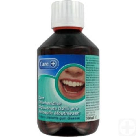 Care Chlorhexidine Antiseptic Mouthwash Toiletries £248 Chemist