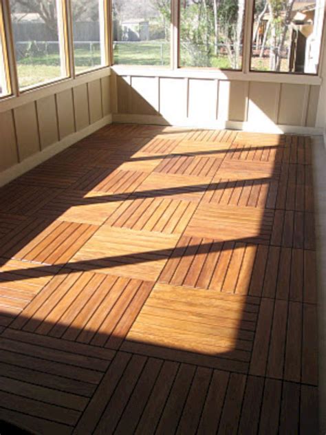 20 Screen Porch Flooring Ideas