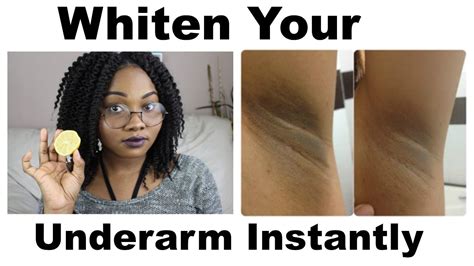 How To Lighten Dark Underarm Naturally And Permanently At Home Youtube