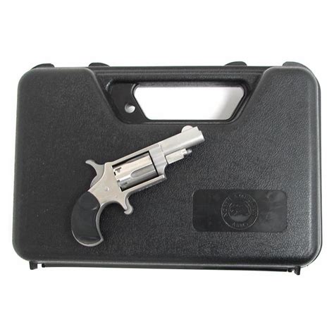 Naa Mini Revolver 22 Lr Caliber Revolver With 1 58 Barrel And Black
