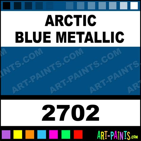 Arctic Blue Metallic Model Metal Paints And Metallic Paints 2702