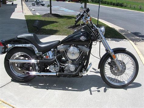 The 3d model was created on real car base. 1984 Harley-Davidson® FXST Softail® | Harley dyna wide ...