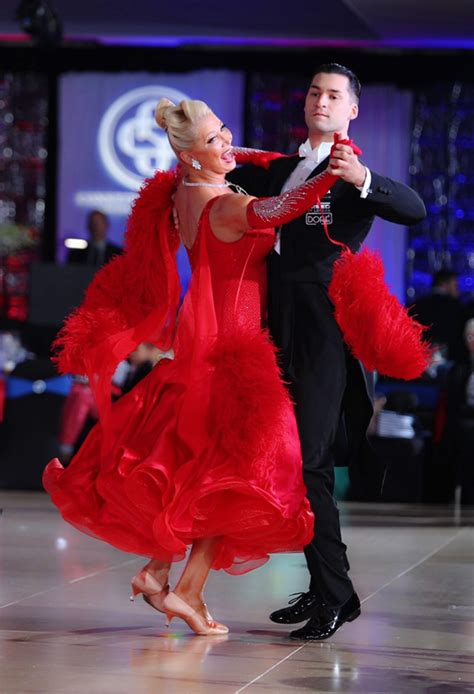 Charlene Proctor And Andrey Begunov Dance The Quickstep At The