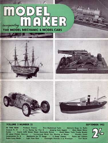 Rclibrary Model Maker 195209 September Title Download Free Vintage