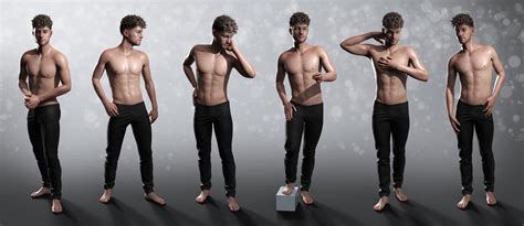 Simply Standing Poses For Genesis Male D Models And D Software By