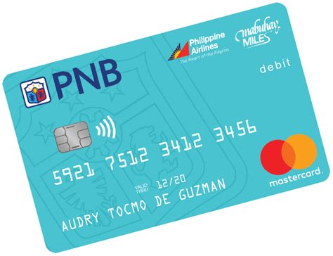 Rewards program where points can be redeemed for cash credit or mabuhay miles. PNB PAL Mabuhay Miles Debit Mastercard Savings - Philippine National Bank
