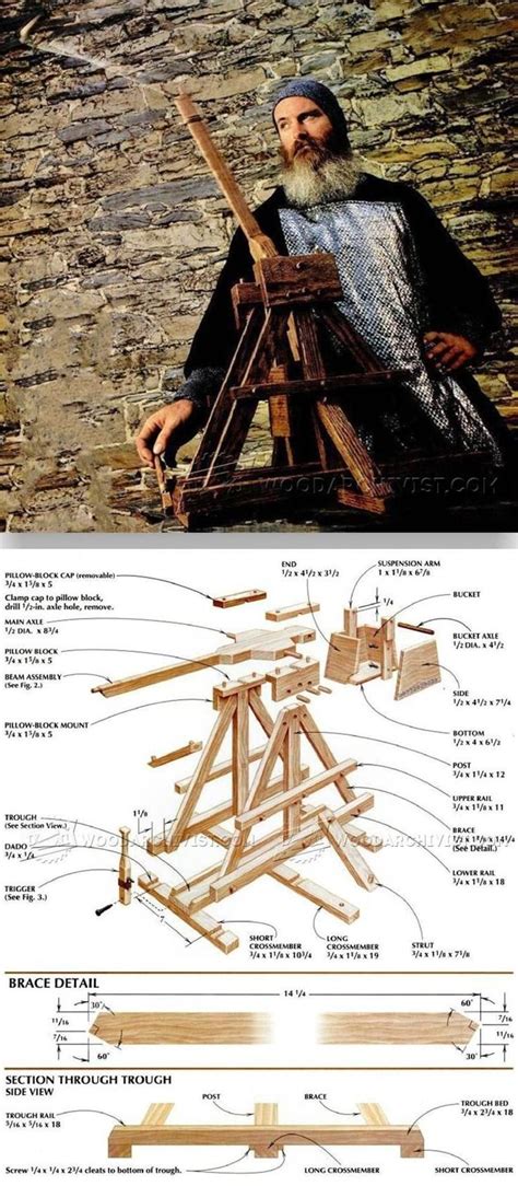 Toys and furniture (discounts if you buy more than one). Toy Trebuchet Plans - Children's Wooden Toy Plans and ...