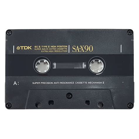 Tdk Sa X90 1990 91 Chrome Blank Audio Cassette Tapes Retro Style Media