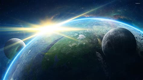 Sunrise In The Galaxy Wallpaper Space Wallpapers 53002