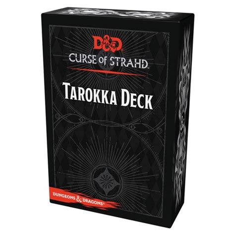 Dungeons And Dragons Rpg Curse Of Strahd Tarokka Deck ‚ El Duende
