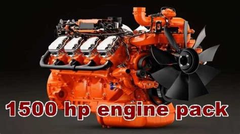 1500 Hp Engine For All Trucks Mods Ets2 Ats