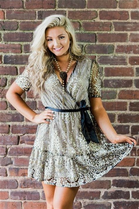 Southern Women Love Some Sparkle Our Talk Southern To Me Dress Is The Perfect Fit For Any