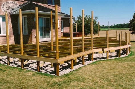 Secure the ledger with lag bolts, not screws or nails. FAQ | Upper Canada Carpentry