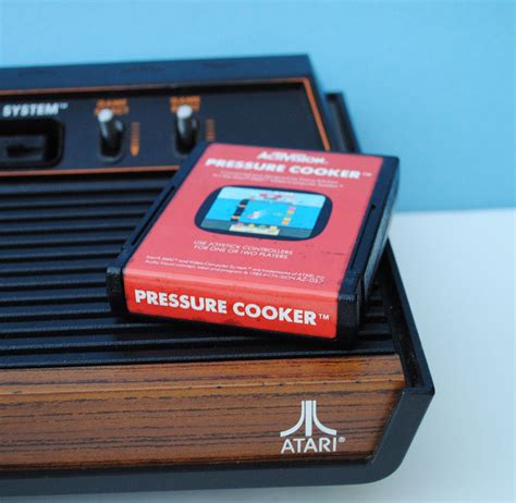 Pressure Cooker Atari 2600 Game Cartridge Activision Pac Man Atari