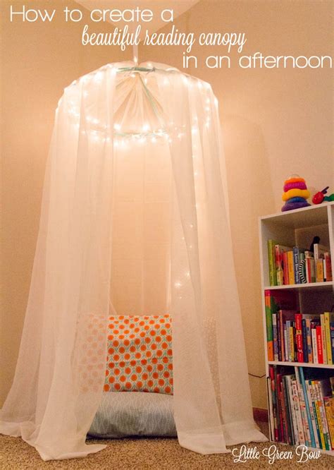 Create A Beautiful Diy Reading Canopy In One Afternoon — Wannabe