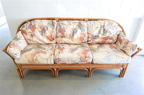 Vintage Rattan Sofa For Our Porch | Cuckoo4Design