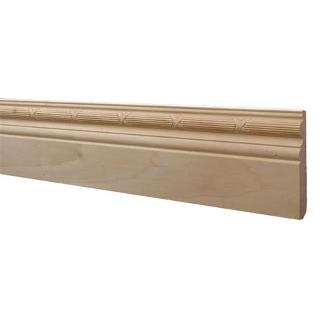 Wood Baseboard Moulding 5in High X 1116in Proj Adm270 Pop Outwater