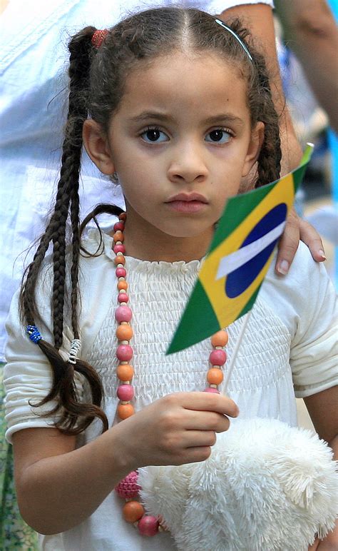 Brazilian Day Little Girl I Love Brasil Canon 30d Sigma Flickr