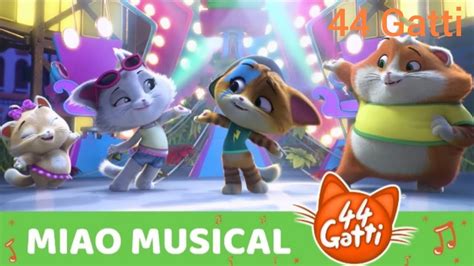 44 Gatti Vip Canzone Miao Musical Videoclip 🇱🇾🇮🇹🇪🇺 Youtube