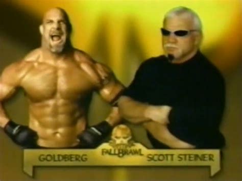 Wcw Fall Brawl 2000 Goldberg Vs Scott Steiner Rwwematchgraphics