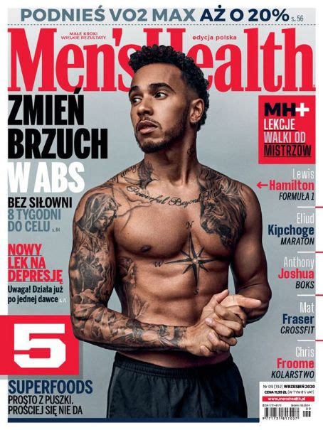Lewis Hamilton Mens Health Magazine September 2020 Cover Photo Poland