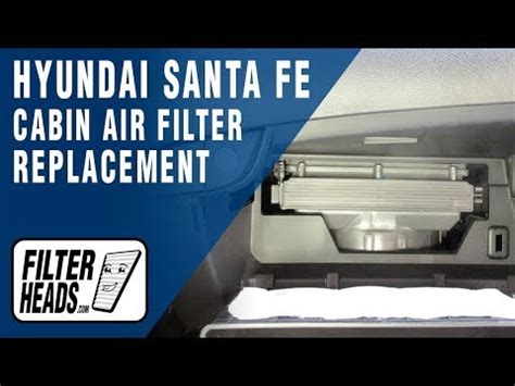 How to install/replace cabin air filter install or replace a cabin air filter in your honda civic. How to Replace Cabin Air Filter 2015 Hyundai Santa Fe ...