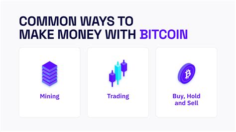 How To Make Money With Bitcoin For Beginners