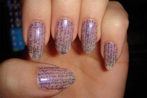 Unbelievable Creative Methods For Cheating On Exams Romantic Nails