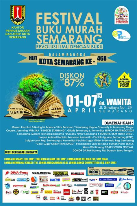Festival Buku Murah Semarang - Jadwal Event, Info Pameran, Acara ...