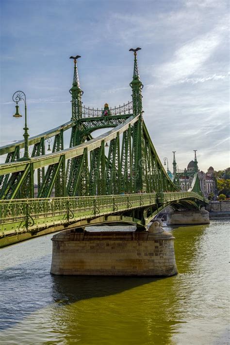 Liberty Bridge In Budapest Hungary Danube River Stock Photo Image Of