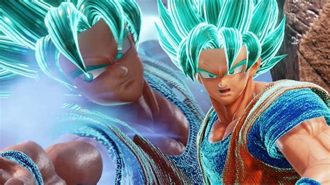 The Ultimate Power Of Super Saiyan Blue Goku Jump Force Open Beta