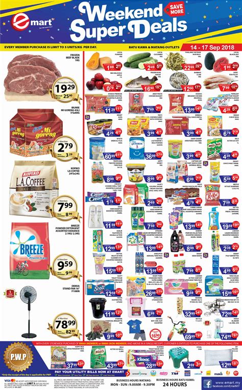 So, save yourself from lengthy rounds you take from supermarkets every day. Kuching 4 Days Super Deals | Promotion