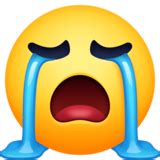 ? Loudly Crying Face Emoji on Facebook 3.0 in 2021 | Crying face, Crying emoji, Crying