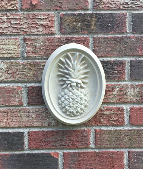 95x75 Pineapple Decorative Wall Plaque Etsy