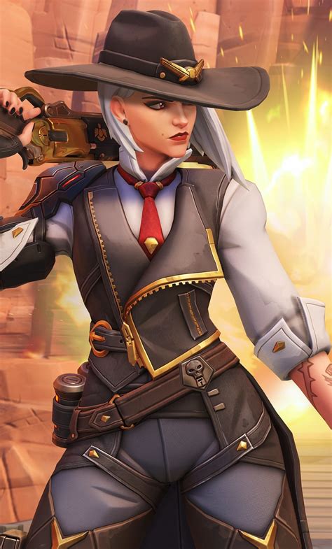 1280x2120 Ashe Overwatch Iphone 6 Hd 4k Wallpapers Images