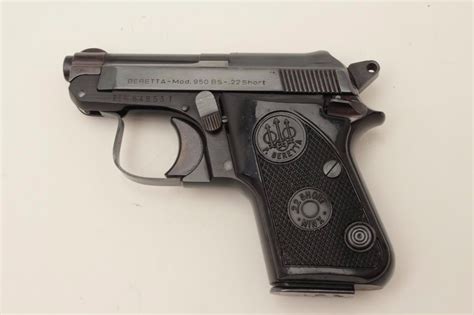 Beretta Model 950bs Pocket Pistol 22 Short Caliber 25 Barrel