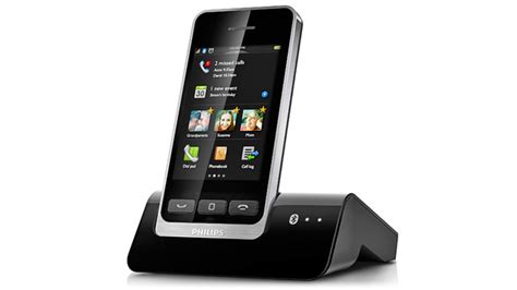 Touchscreen Home Phone With Mobilelink Technology Introduced By Philips