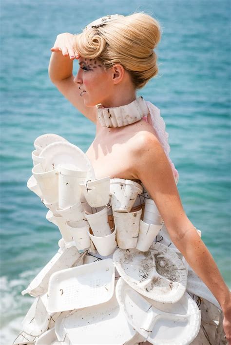 Trashion Designer Marina Debris Turns Ocean Rubbish Into High End