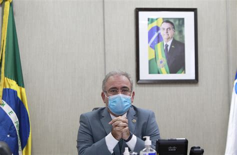 Ministro Da Saúde Marcelo Queiroga Durante Live Especial Flickr