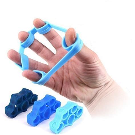 buy okayji finger stretcher finger resistance bands finger grip exerciser strengtheners trainer