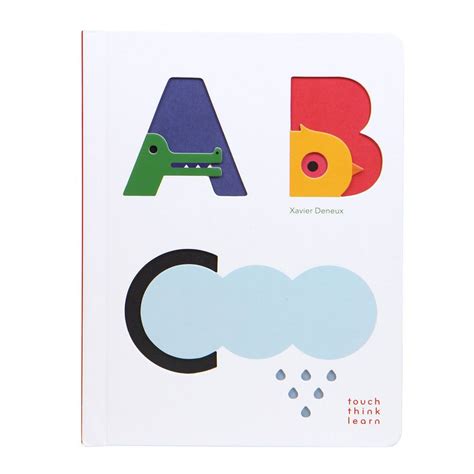 Touch Think Learn Abc Board Books For Babies Touch And Feel Book