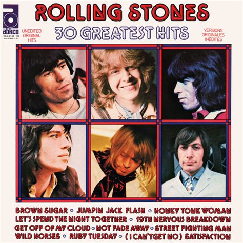 30 Greatest Hits By The Rolling Stones 1977 Lp X 2 Abkco Cdandlp Ref2400350853