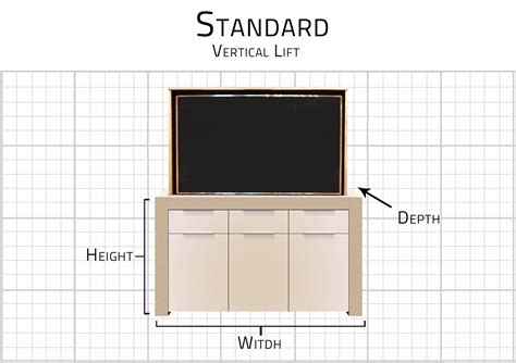 Standard Tv Cabinet Dimensions Review Home Decor