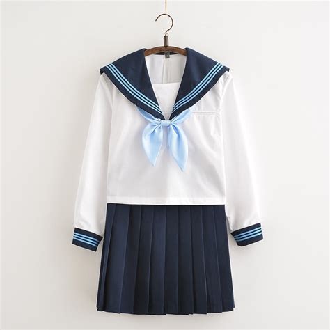 School Uniform Set Student Uniforms Cosplay Japanesekorean Tie Sailor